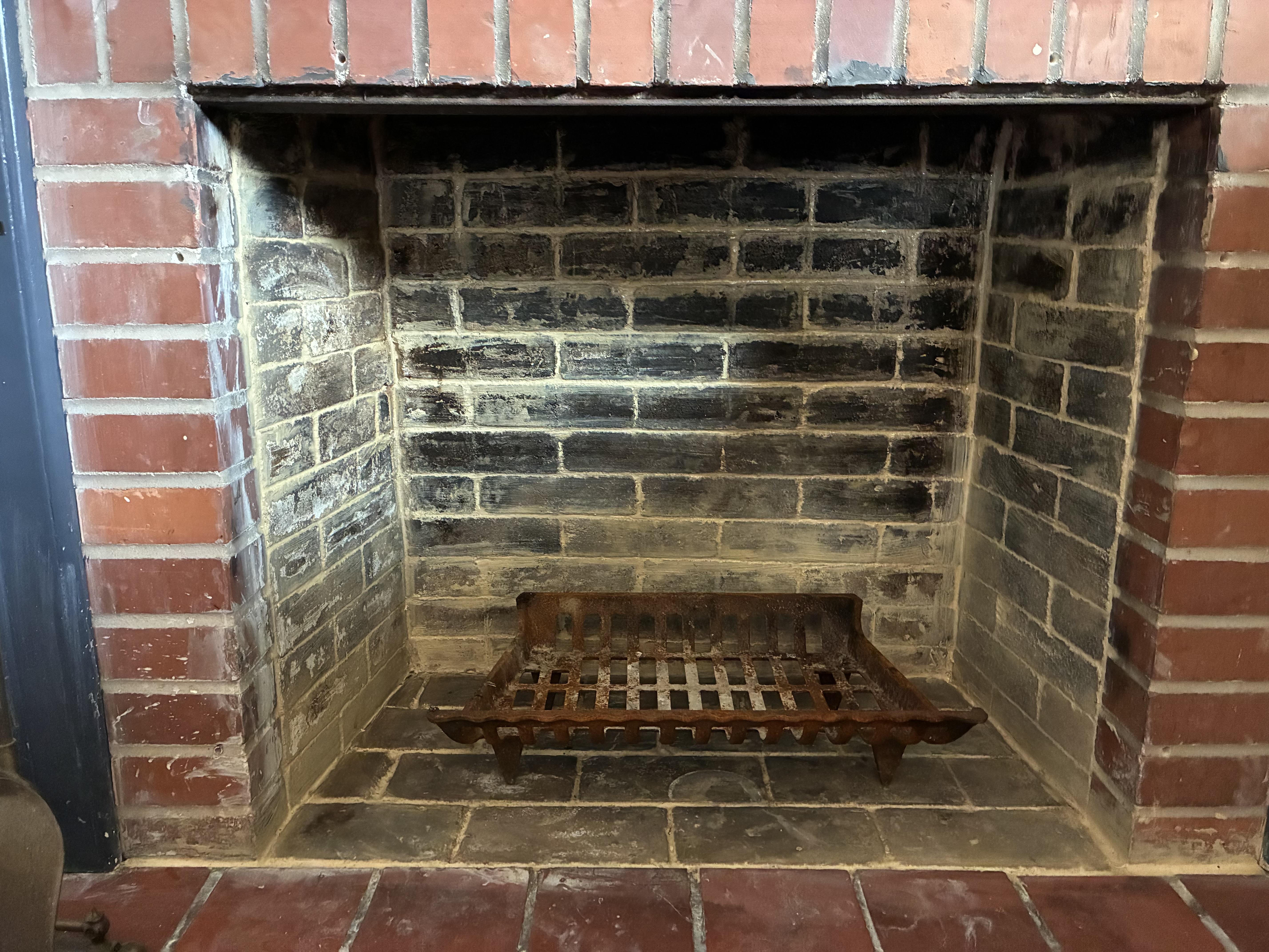 Fireplace mantel detail