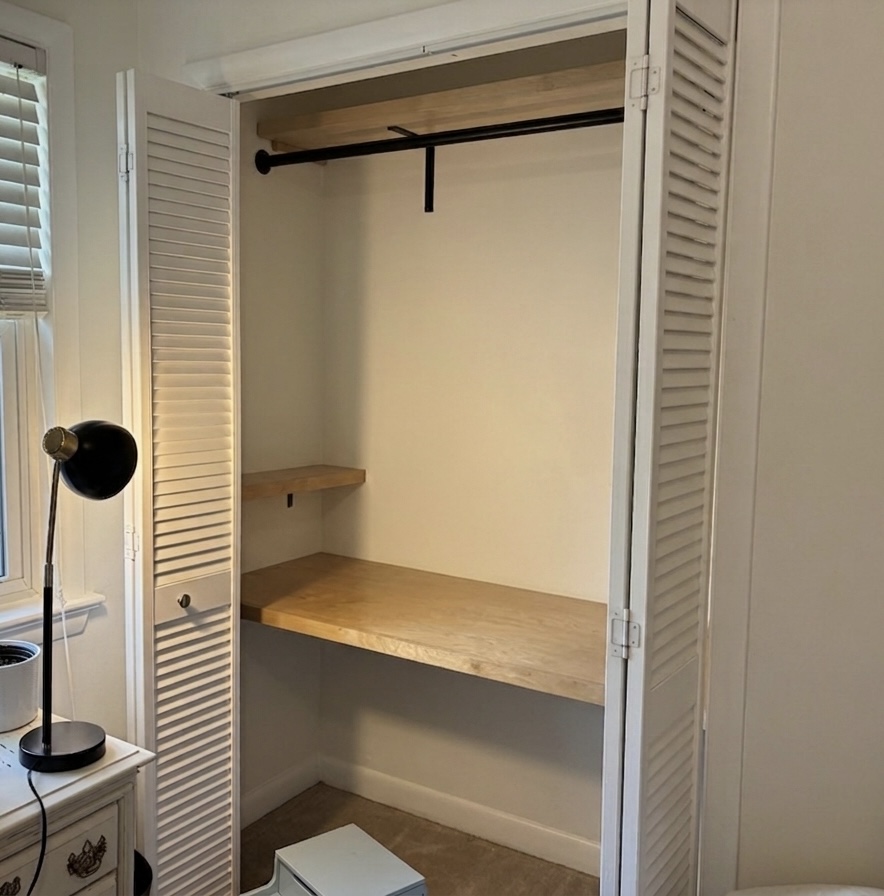 Closet Office Conversion